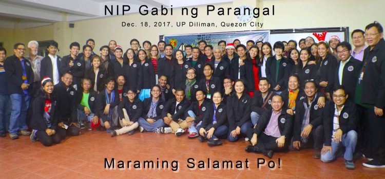 NIP holds Gabi ng Parangal 2017