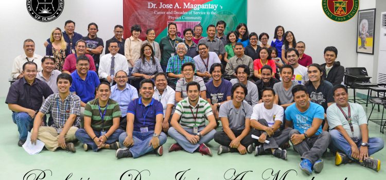 NIP honors Prof. Dr. Jose A. Magpantay